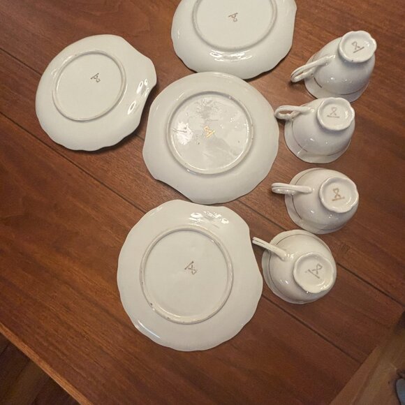 Royal Carlton Asian Inspired Tea Set (4) - Picture 5 of 6